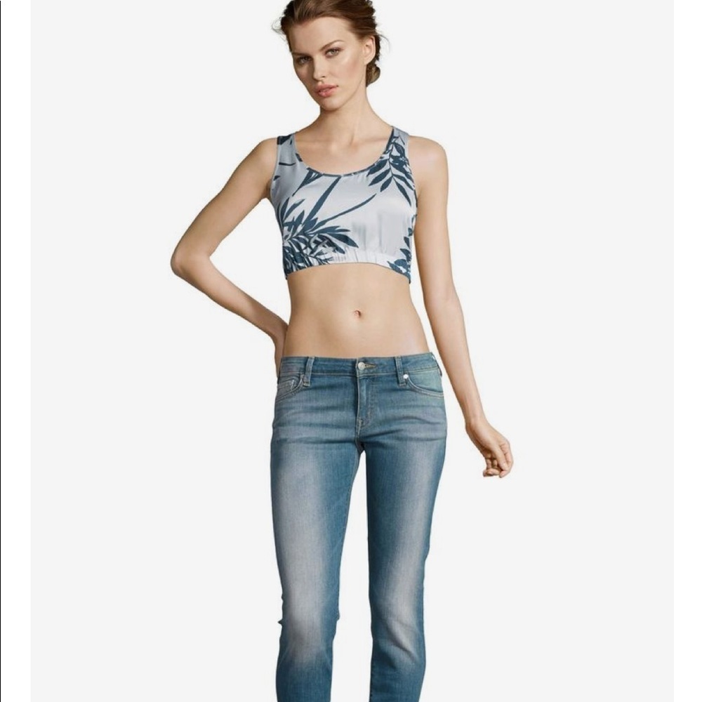 NEW • Tucker NYC • Racerback Bralette Madge Blue